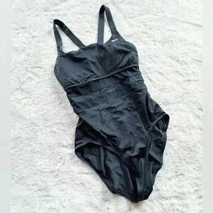 Nike One Piece Black Swimsuit size XL